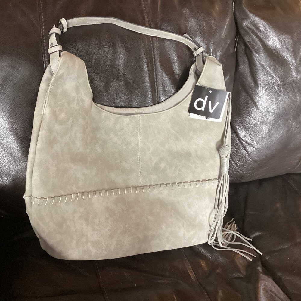 NWT DV grey purse